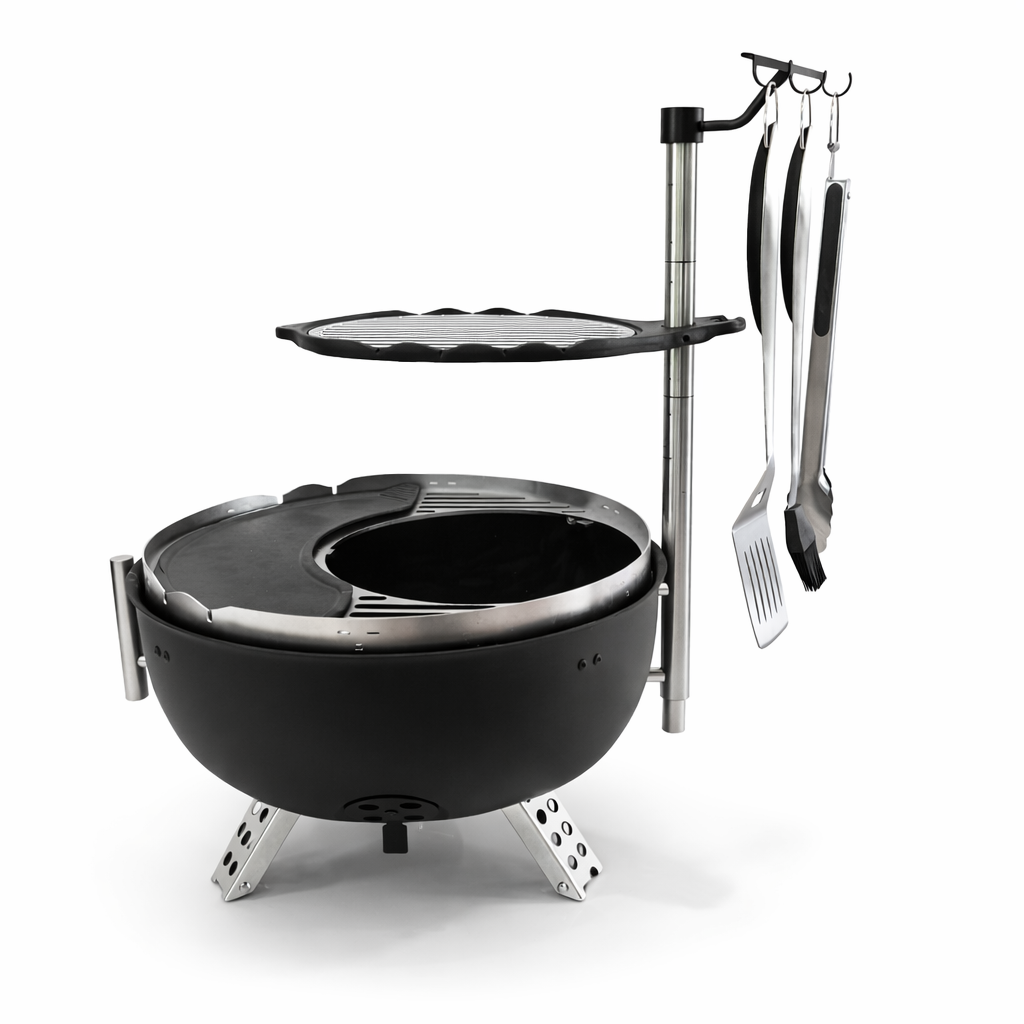 BBQ Tool Holder + Tools