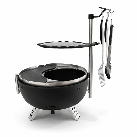 BBQ Tool Holder + Tools