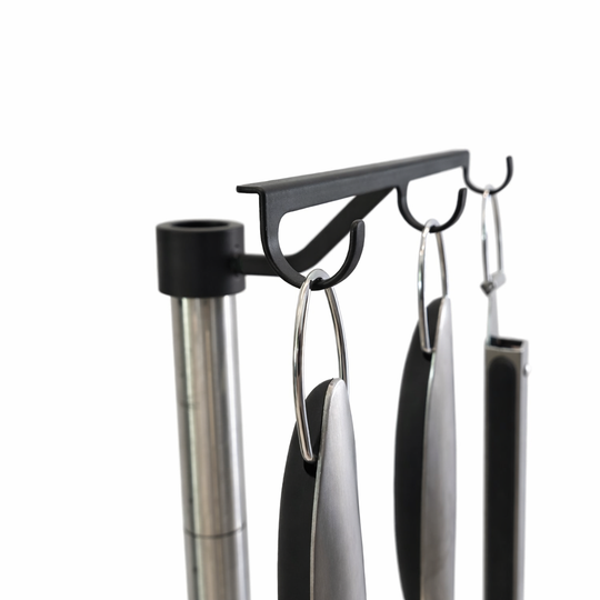 BBQ Tool Holder + Tools